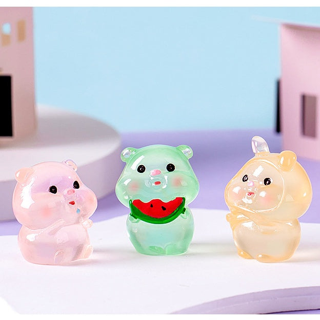 1001: Animal Match-Up Challenge! Open the 10 blind bags, if the same type of animal encounters the same type of animal, open another bag, Glowing at night Animals, luminous turtle, red panda, duck, polar bear, bunny, Halloween gifts, holiday gifts