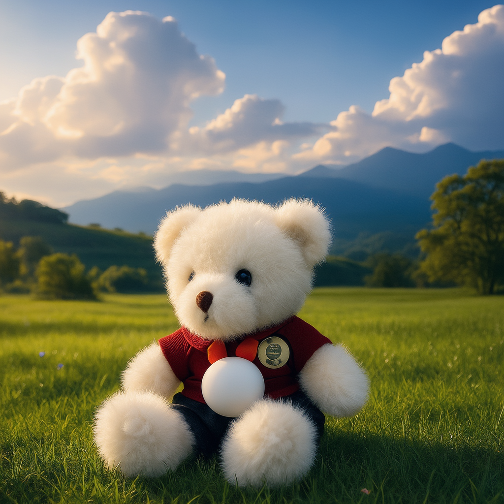 AI Interactive Talking Plush Bear Toy - Smart Realistic Teddy Sings, Responds with Speech Bubble, Perfect Friend Gift, Heartfelt Valentine's Gift, Birthday Gift for Kids, Luxury Gift for Parents, Useful Gift for Seniors.
