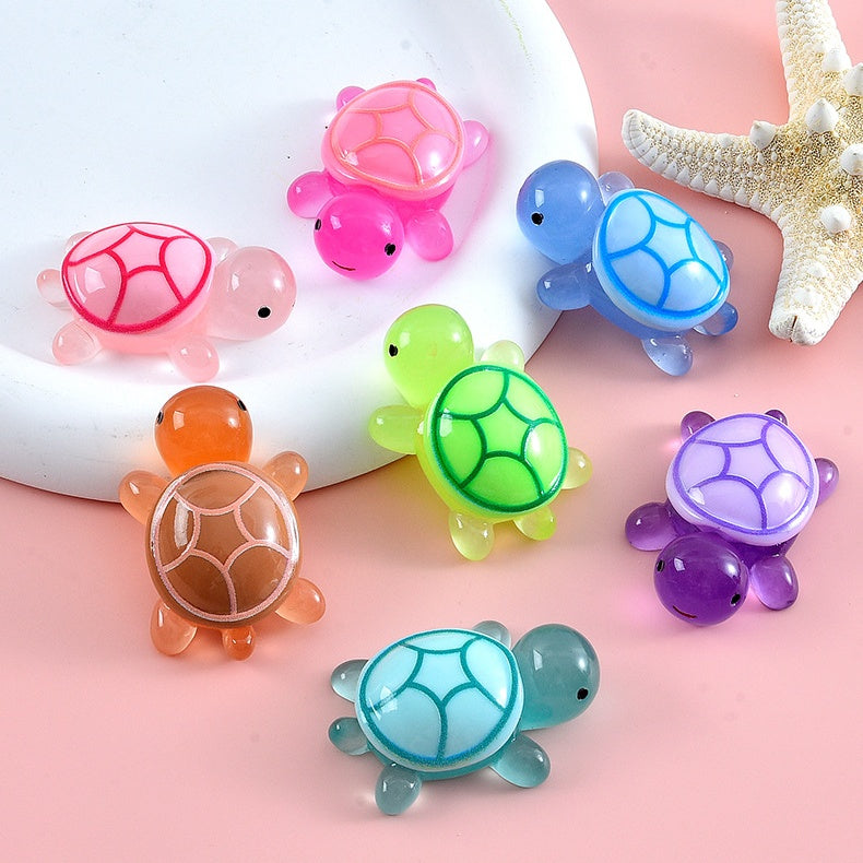 1001: Animal Match-Up Challenge! Open the 10 blind bags, if the same type of animal encounters the same type of animal, open another bag, Glowing at night Animals, luminous turtle, red panda, duck, polar bear, bunny, Halloween gifts, holiday gifts