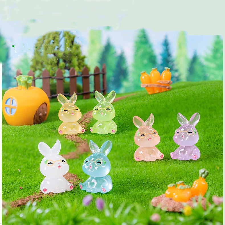 1001: Animal Match-Up Challenge! Open the 10 blind bags, if the same type of animal encounters the same type of animal, open another bag, Glowing at night Animals, luminous turtle, red panda, duck, polar bear, bunny, Halloween gifts, holiday gifts