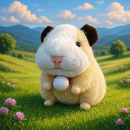 Birthday Gift AI Smart Plush Toy Capybara Interactive Realistic Capybara, Talks, Sings, Talk Bubble