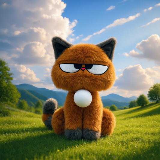 Birthday Gift AI Smart Plush Toy Cool Cat Interactive Cool Cat, Sings, Talk Bubble