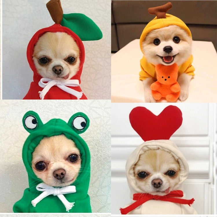 Dog and Cat Pet Clothes - Autumn/Winter Pet Apparel with Leash Option - Wholesale Fleece Bee Transformation Outfit