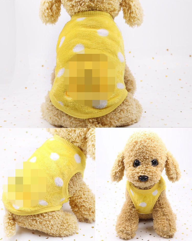 Dog and Cat Pet Clothes - Autumn/Winter Pet Apparel with Leash Option - Wholesale Fleece Bee Transformation Outfit