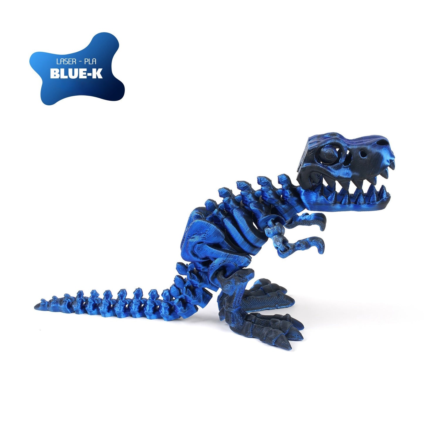 3D printed T-Rex dinosaur figurine skeleton transforming toy gear ball toy collectible gift craft trendy plaything